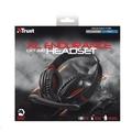 Herní sluchátka TRUST GXT 330 XL černo-červená