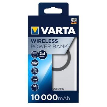 powerbank VARTA 10000mA +bezdr.nab.2v1 bílá