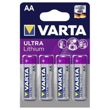 Baterie VARTA ULTRA LITHIUM 6106, 4ks