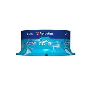 CD-R médium VERBATIM CD-R AZO Crystal 43352