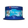 Obrázek k produktu: VERBATIM  CD-R AZO Wide Inkjet Printable