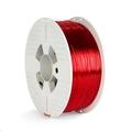 VERBATIM 3D Printer Filament PET-G 1.75mm ,327m, 1000g red transparent