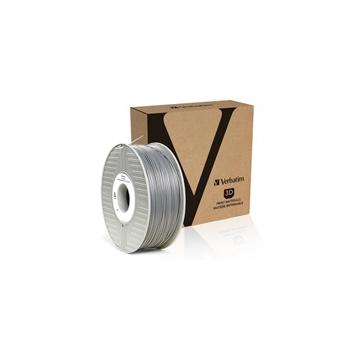 VERBATIM 3D Printer Filament ABS 1,75mm ,404m,1kg silver/metal grey (OLD PN 55016)