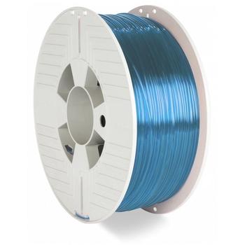 VERBATIM 3D tisková struna PET-G / Filament / průměr 1,75mm / 1kg / modrá průhledná (blue transparen