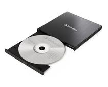 Obrázek k produktu: Externí CD/DVD Slimline vypalovačka Verbatim USB-C