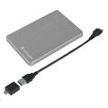 VERBATIM HDD 2.5" 2TB Store "n" Go ALU Slim Portable Hard Drive USB 3.2, Space gray