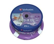 Obrázek k produktu: VERBATIM  DVD+R Double Layer Matt Silver