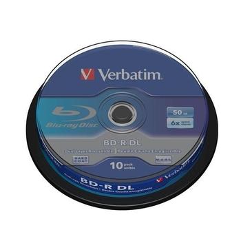 Blu-ray médium VERBATIM BD-R DL 6x