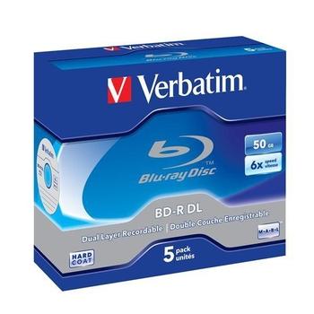 Blu-ray médium VERBATIM BD-R DL 6x 43748