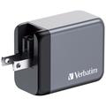 Cestovní adaptér Verbatim GNC-65,2xUSB-C 65W,USB-A