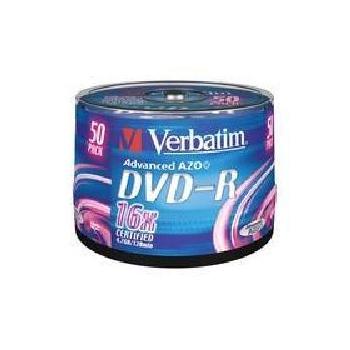 DVD-R médium VERBATIM DVD-R 16x DatalifePlus 43548