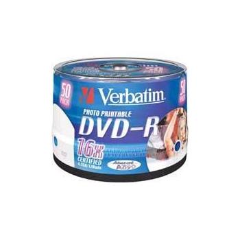 DVD-R médium VERBATIM DVD-R 16x DatalifePlus 43533 Printable