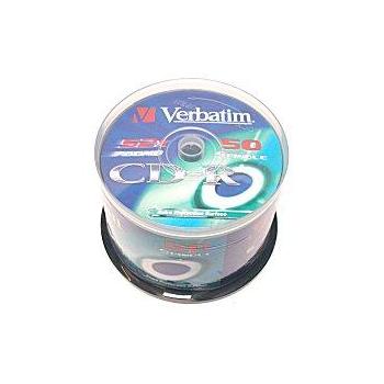 CD-R médium VERBATIM CD-R 52x DataLifePlus Super Azo 43343 Crystal
