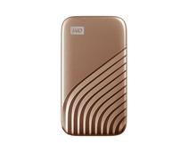 Obrázek k produktu: WD SSD My Passport SSD 2TB, zlatá (gold)