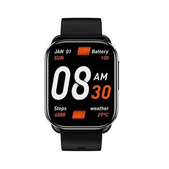 QCY Smartwatch GS S6/Black/Sport Band/Black