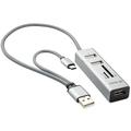 YHC 103SR USB C OTG HUB+čtečka YENKEE