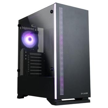 Zalman skříň S5 Black / Middle tower / ATX / USB 3.0 / USB 2.0 / průhledná bočnice