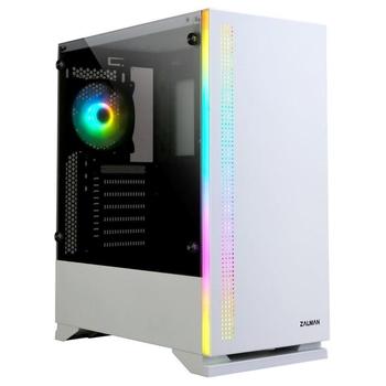 Zalman skříň S5 White / Middle tower / ATX / USB 3.0 / USB 2.0 / průhledná bočnice