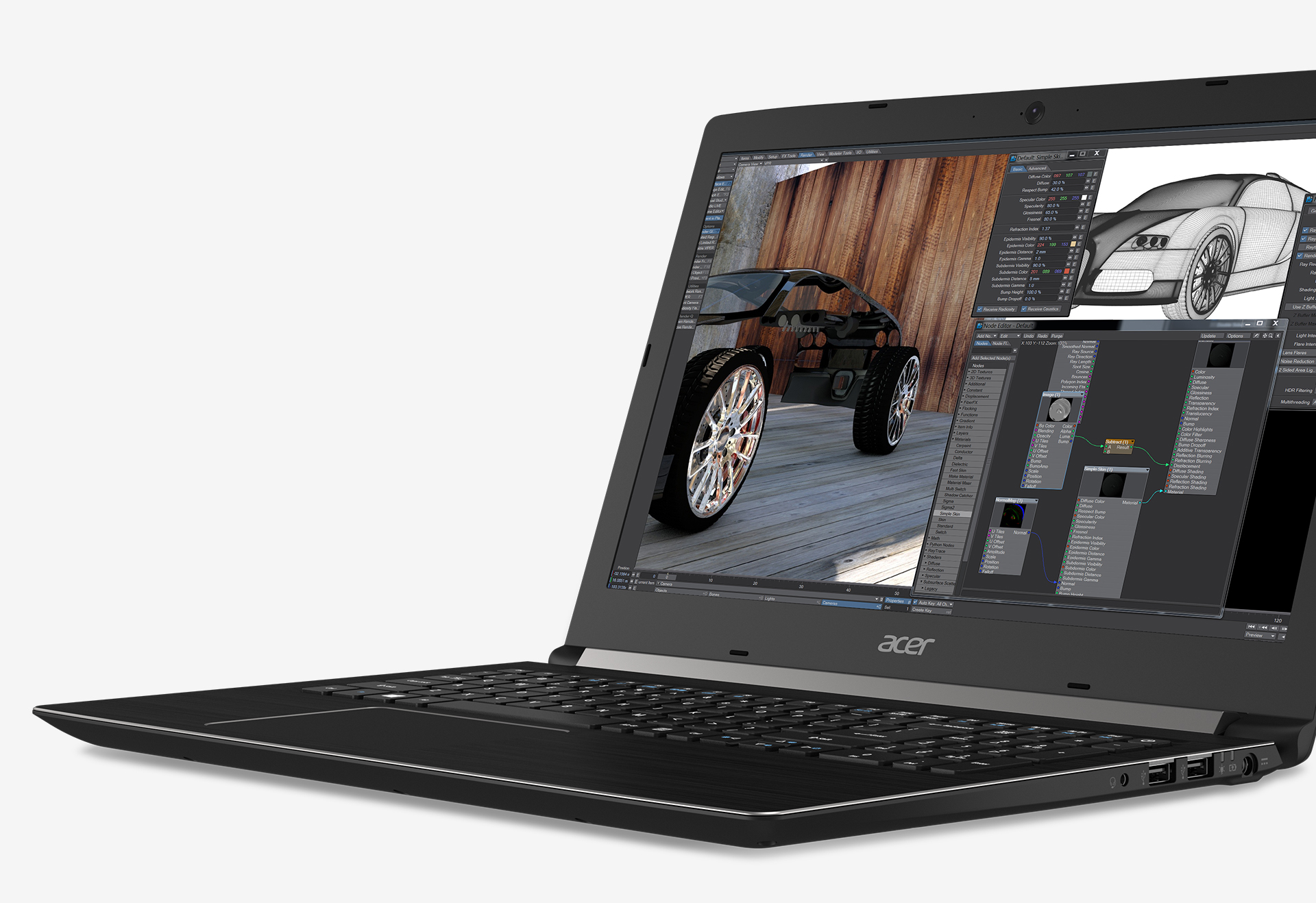 Notebook ACER Aspire 5 A51551G38L9 černý black