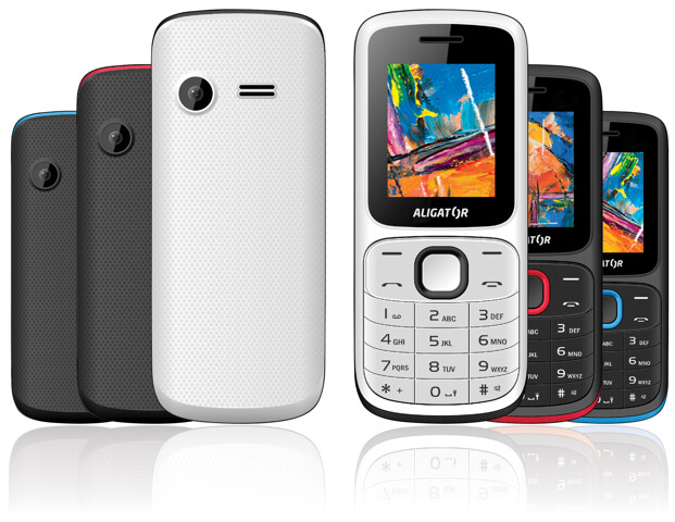 Mobilní telefon ALIGATOR D210 Dual sim černýčervený blackred