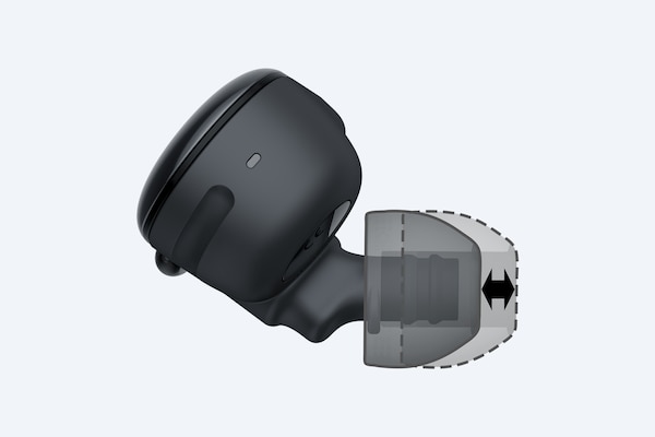 Sportovní bezdrátová sluchátka SONY WFSP900 žluté yellow