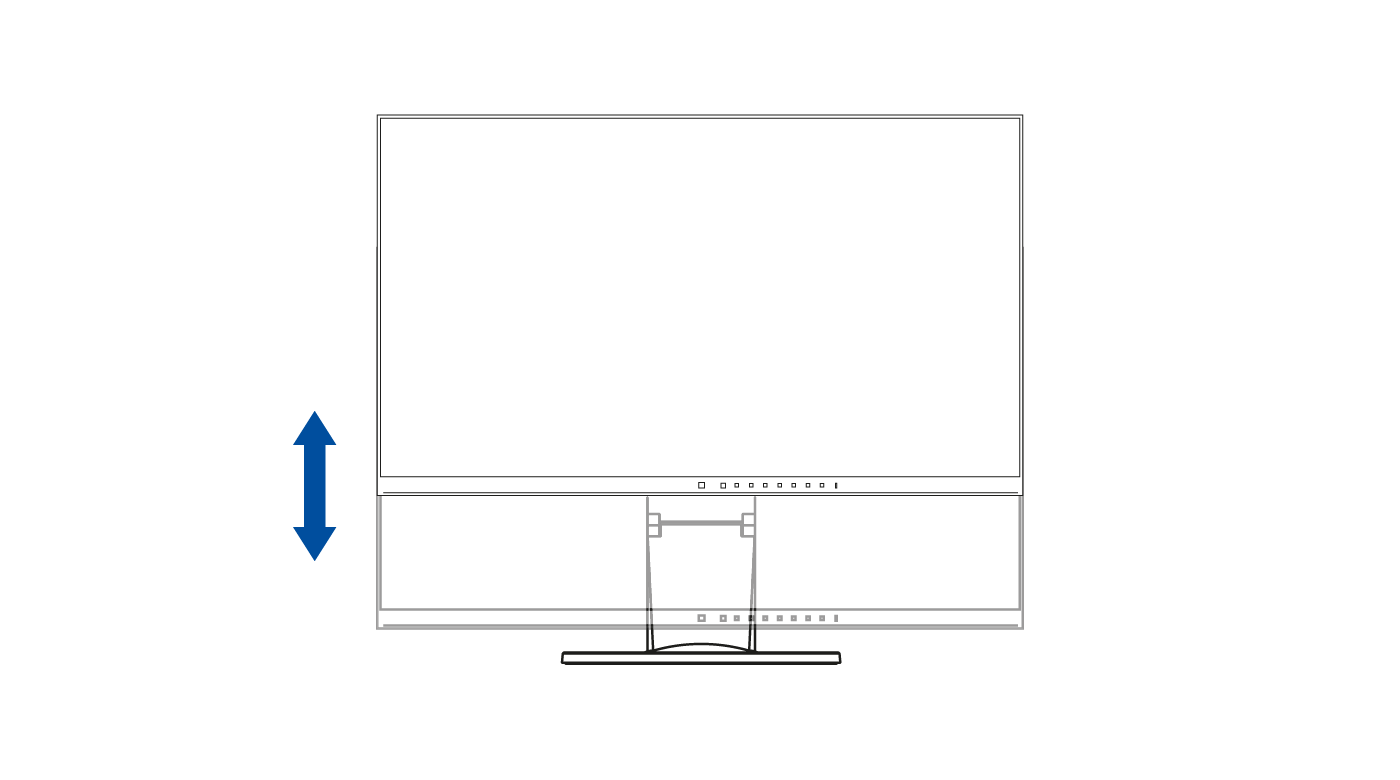 24 LED monitor EIZO 24 LED EV2460 bílý white