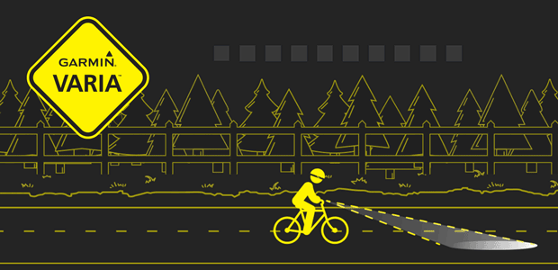 Zadní cyklistický radar s integrovanou svítilnou GARMIN Varia Radar RTL515