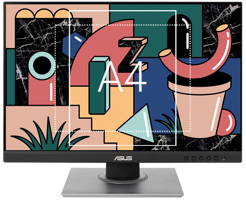 24 LED monitor ASUS 24'' LCD PA248QV černá black