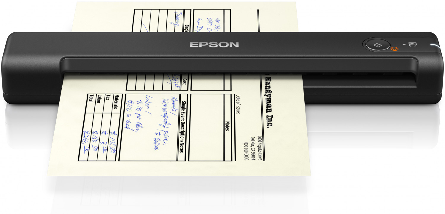 Průtahový skener EPSON WorkForce ES50 černý black