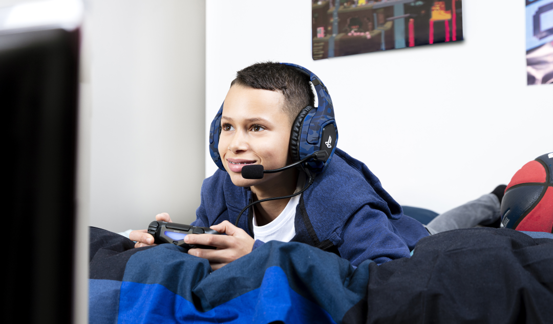 Headset  hlavový most TRUST GXT 488 FORZEB PS4 HEADSET modrá blue