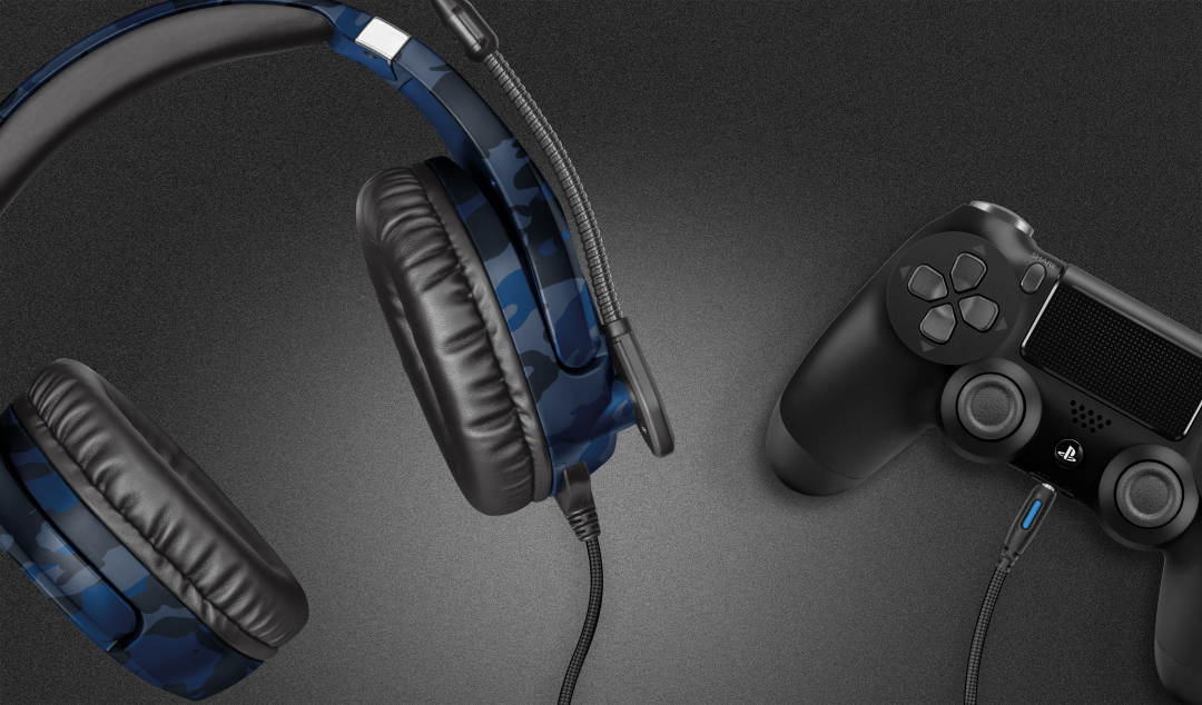Headset  hlavový most TRUST GXT 488 FORZEB PS4 HEADSET modrá blue