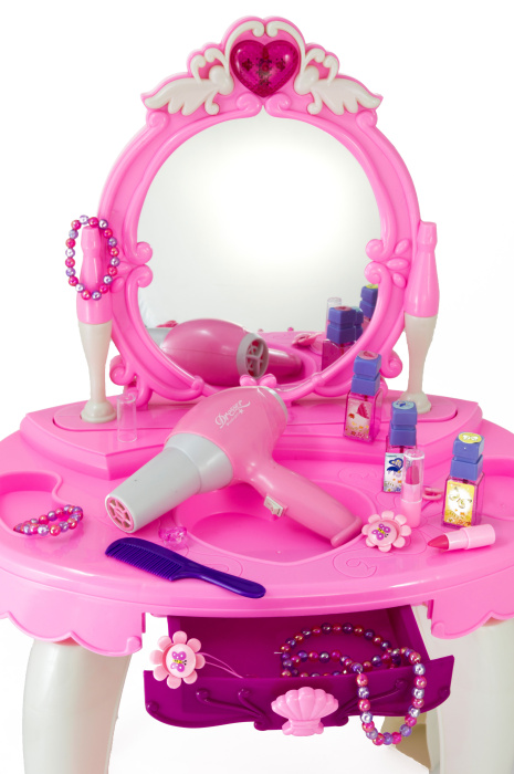  G21 Kosmetický stolek BEAUTIFUL s fénem