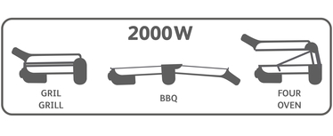 Elektrický kontaktní gril TEFAL ULTRACOMPACT 600 COMFORT GC306012