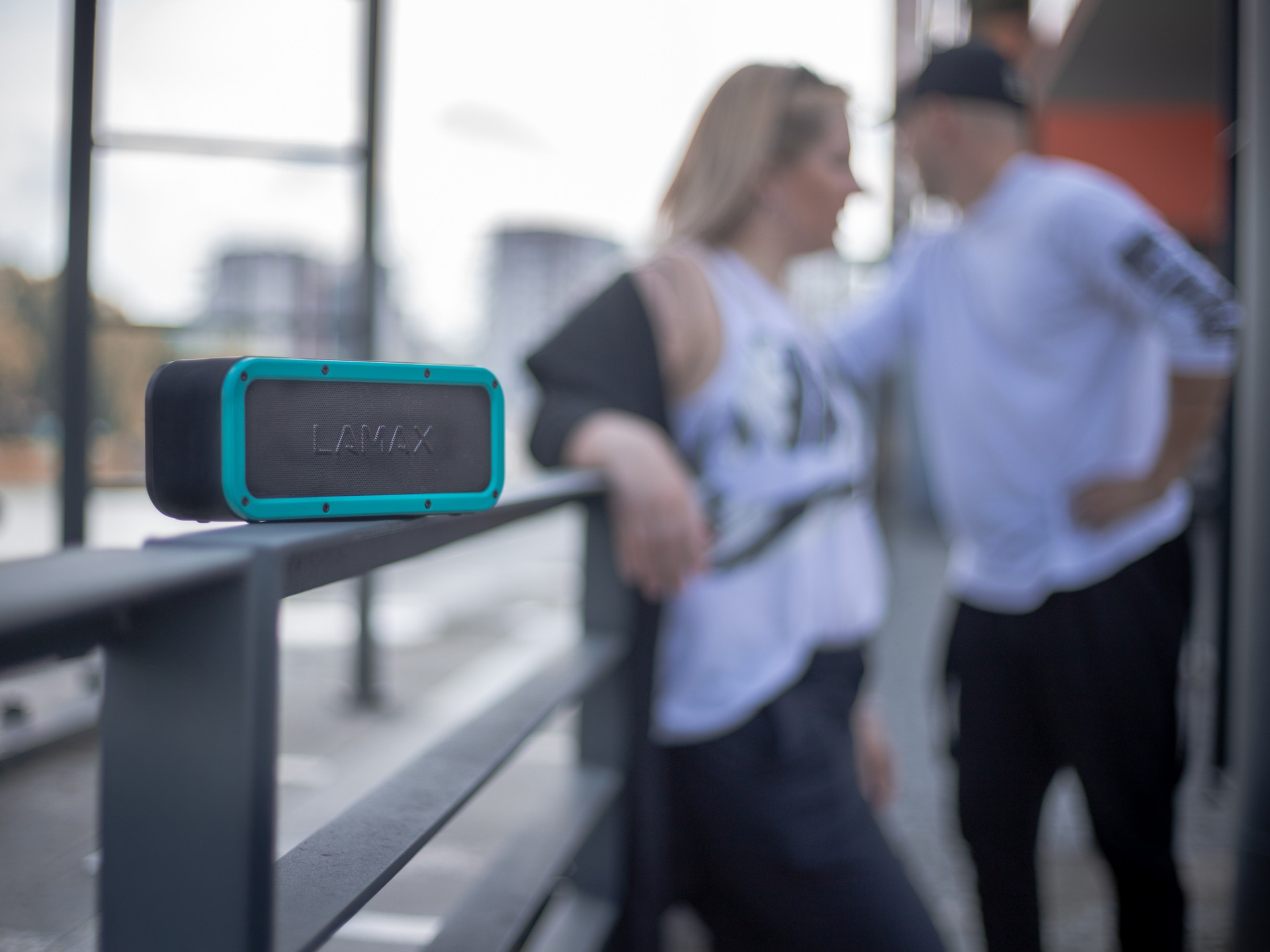 Přenosné reproduktory LAMAX Storm1 Turquoise
