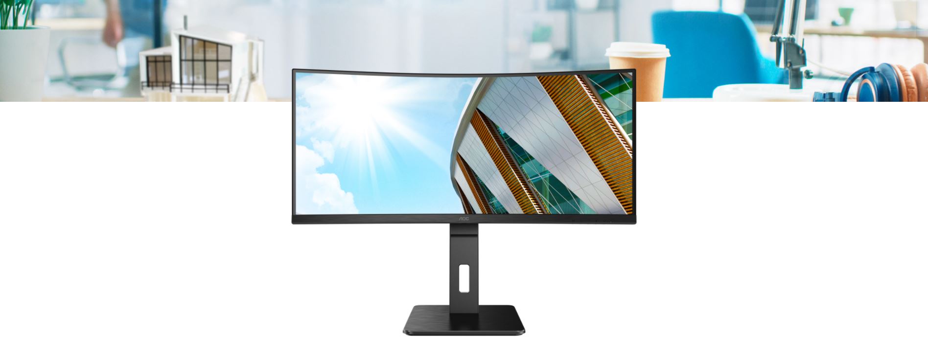 34 LED monitor AOC CU34P2A
