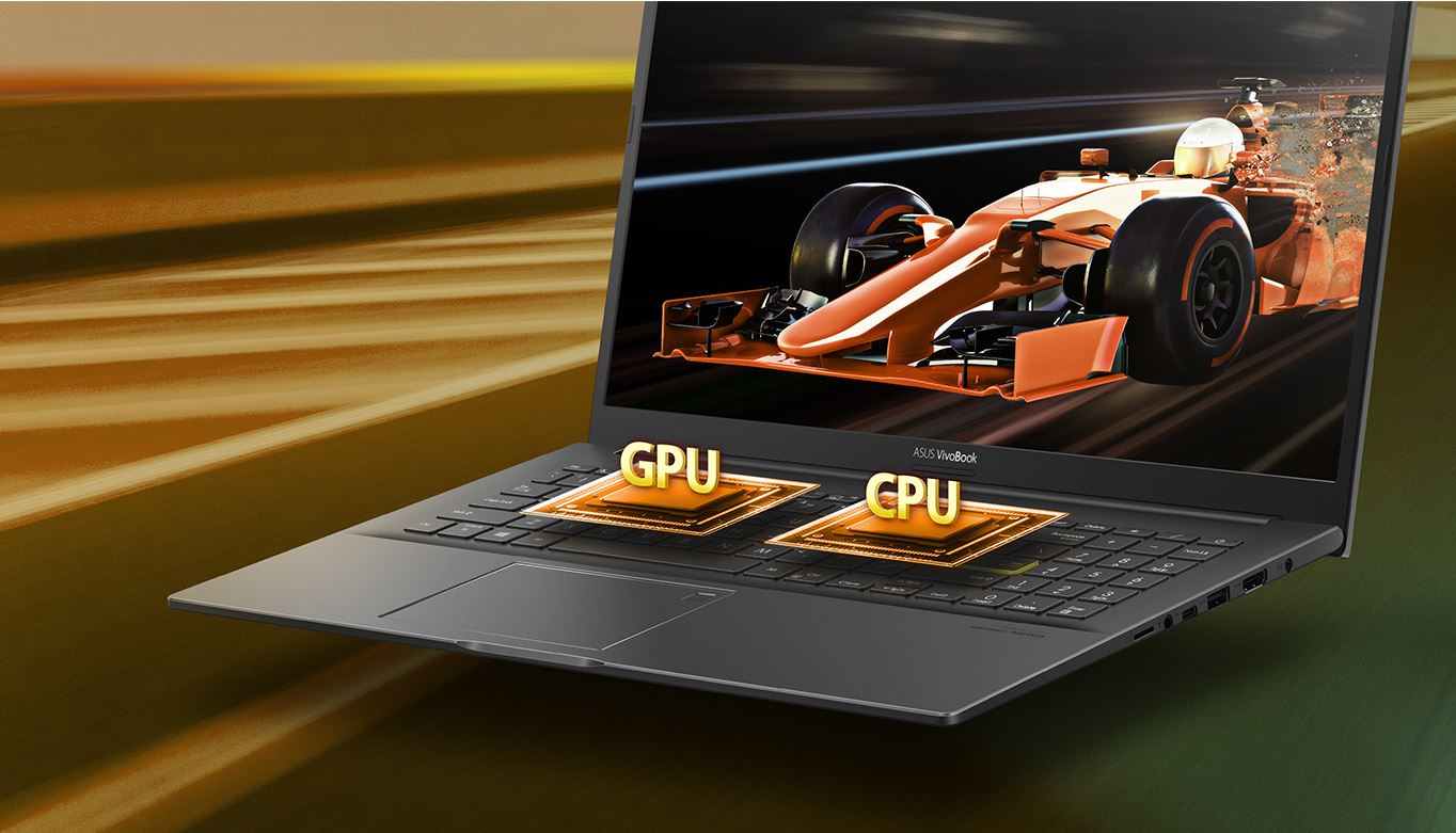 Notebook ASUS VivoBook 15 OLED K513EAOLED2429W stříbrný silver