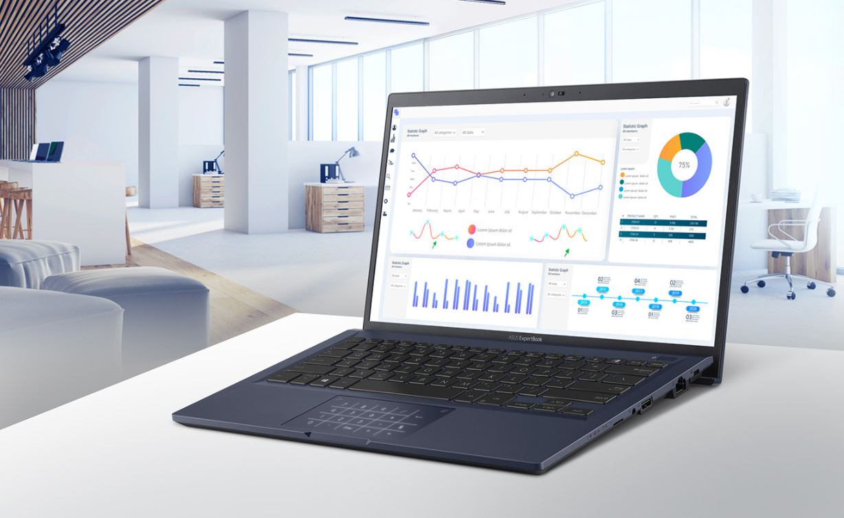 Notebook ASUS ExpertBook B1 B1400 černý black