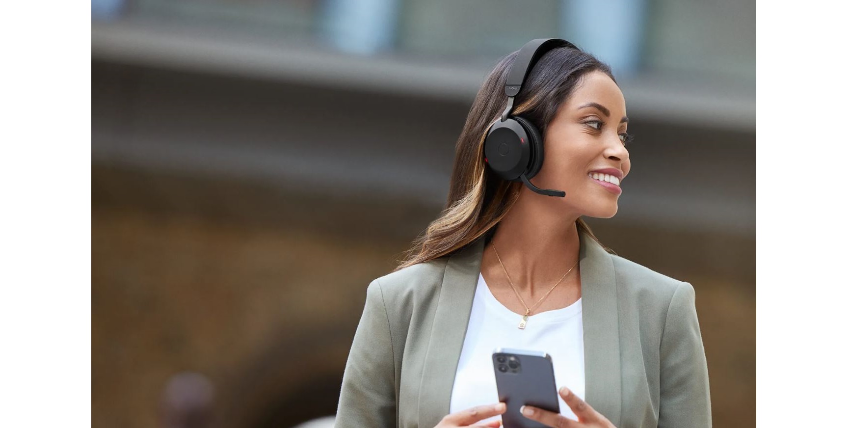 Jabra Evolve2 75 USBA MS Stereo Black