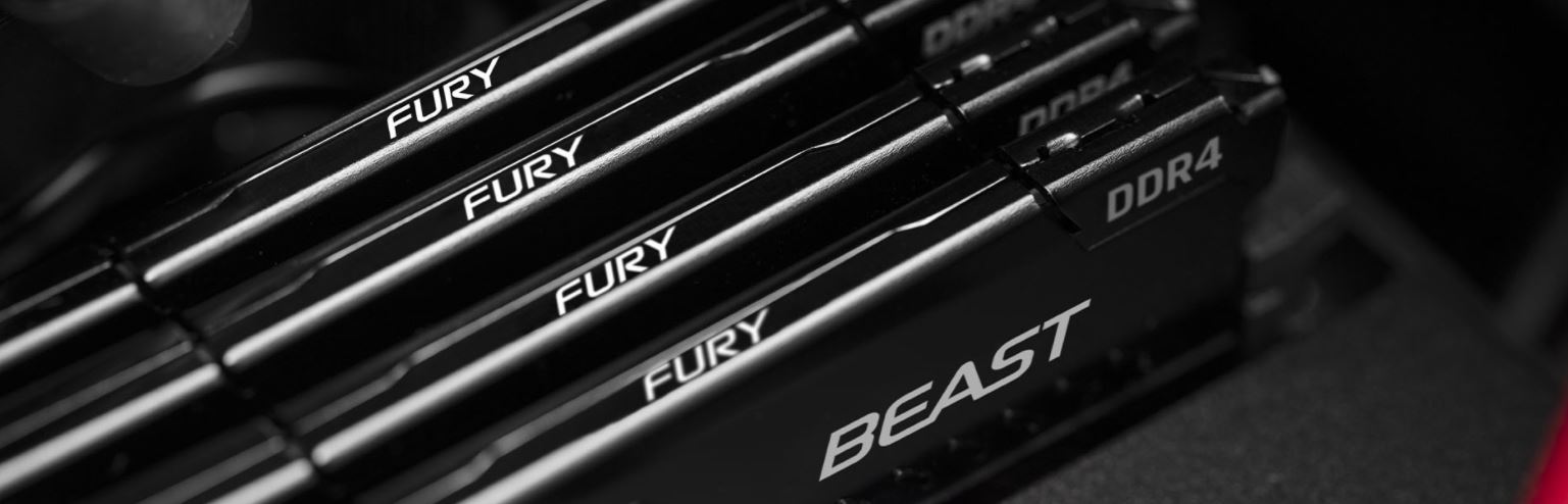 2 paměťové moduly KINGSTON Fury Beast KF432C16BBK216