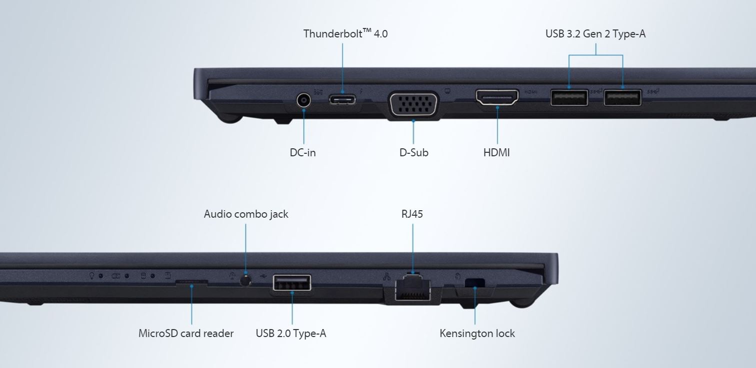 Asus ExpertBook B1B1500i31215U156''''FHD8GB512GB SSDUHDW11PBlack2R