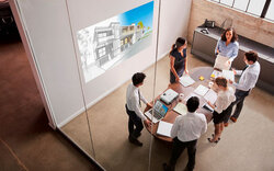 LCD projektor EPSON EBFH52 bílý white