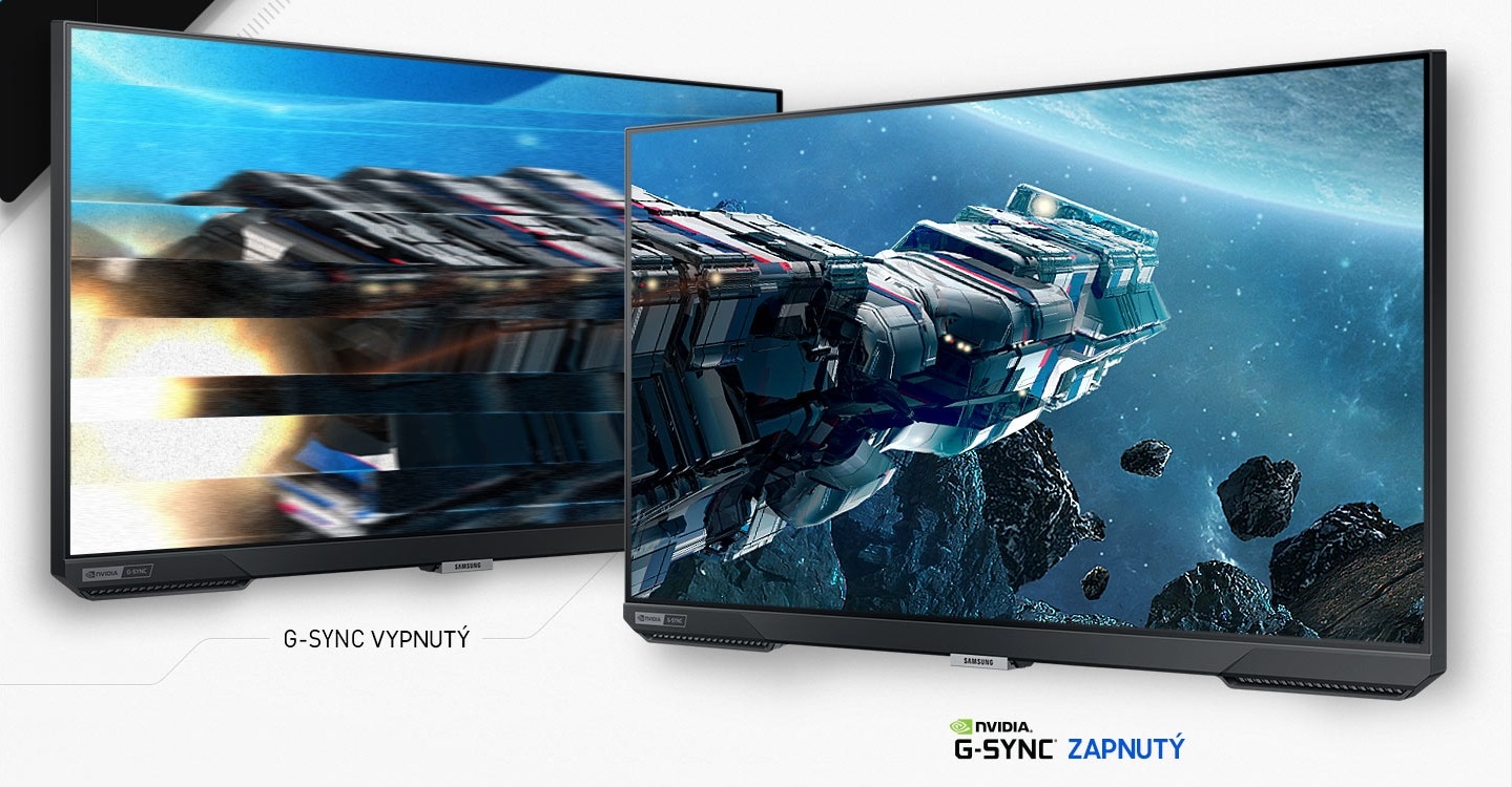 27 LED monitor SAMSUNG Odyssey G40B černý black
