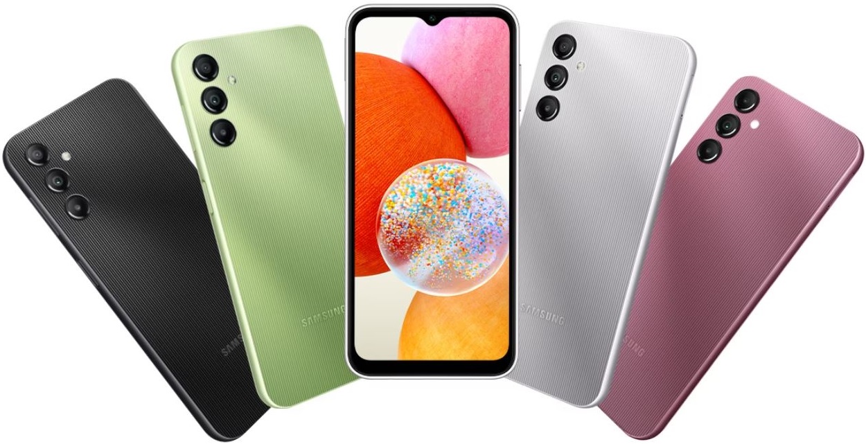 Mobilní telefon SAMSUNG Galaxy A14 4GB128GB zelená green