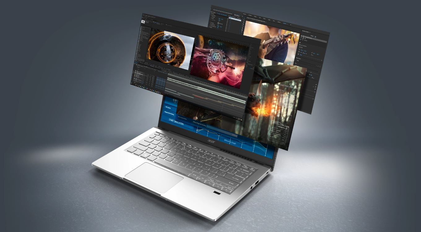 Notebook ACER Swift X SFX1442G šedý gray