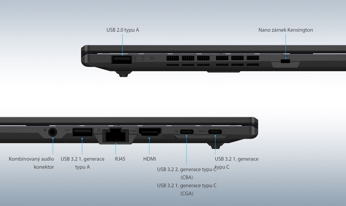 Notebook ASUS ExpertBook B1 B1502CGABQ0165 černý black