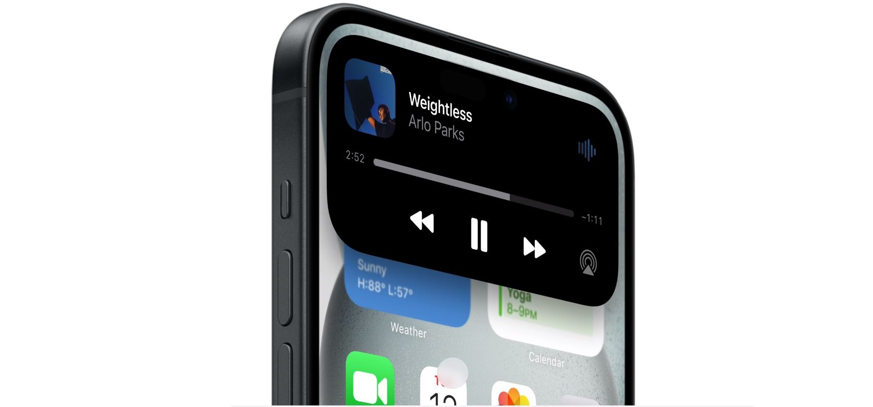 Mobilní telefon APPLE iPhone 15 256GB modrá blue