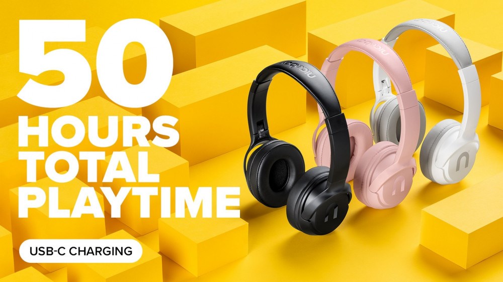 Bezdrátová sluchátka NICEBOY HIVE Prodigy 4 růžový pink