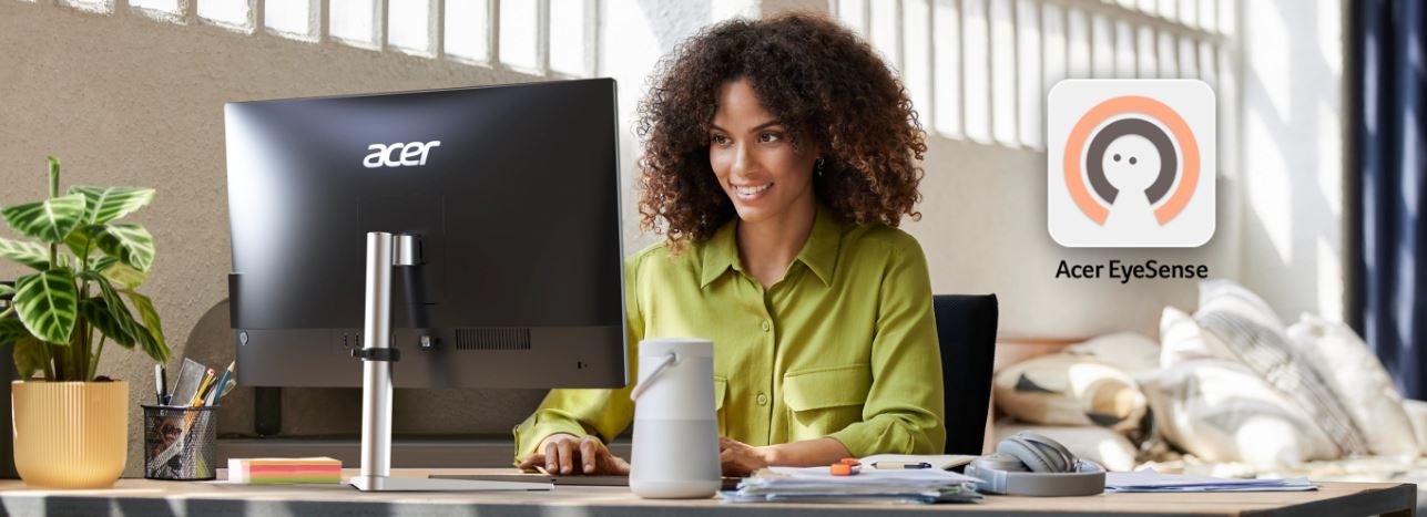 All In One PC ACER Aspire C241300 černostříbrný blacksilver