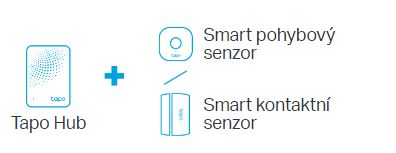 Chytrá domácnost TPLINK Tapo H100 Smart IoT Hub se zvonkem bilý white