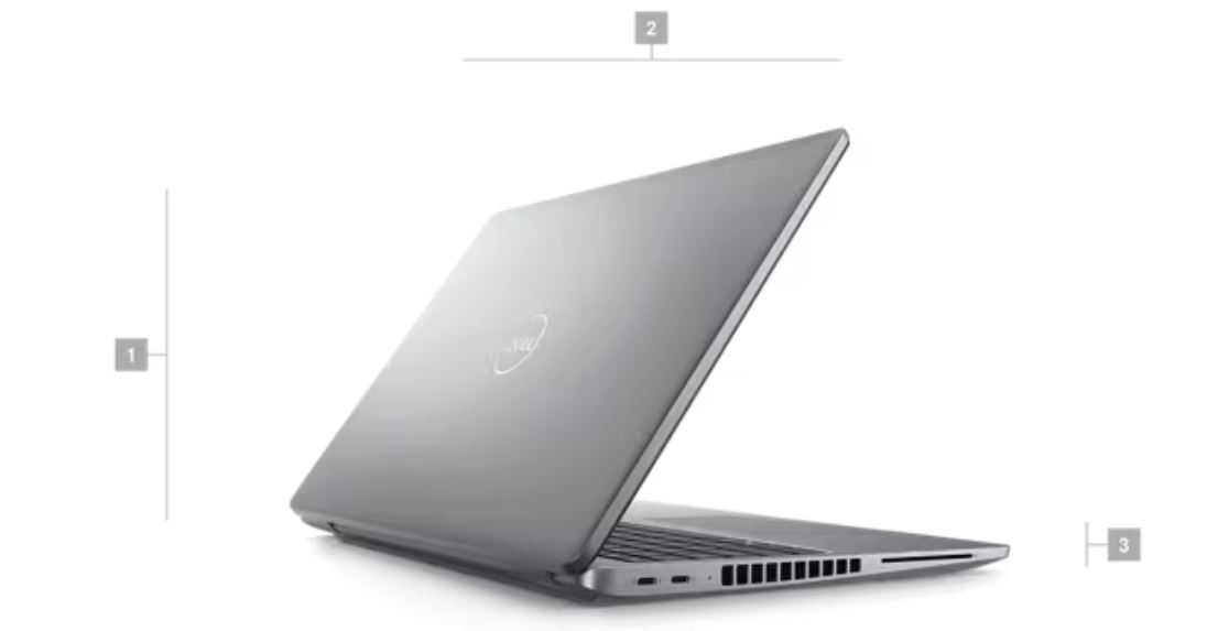 Notebook DELL Latitude 5540 i51335U šedý gray